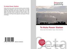 Te Huka Power Station kitap kapağı
