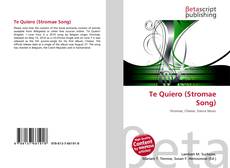 Te Quiero (Stromae Song) kitap kapağı