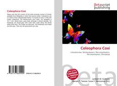 Couverture de Coleophora Coxi