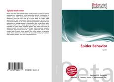 Bookcover of Spider Behavior