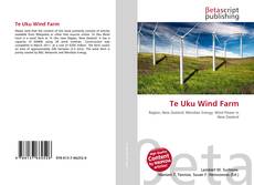 Bookcover of Te Uku Wind Farm