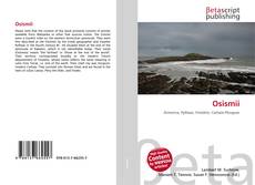 Portada del libro de Osismii
