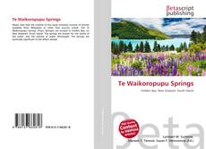 Portada del libro de Te Waikoropupu Springs