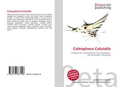 Capa do livro de Coleophora Colutella 