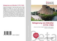 Buchcover von Belagerung von Gibraltar (1779–1783)
