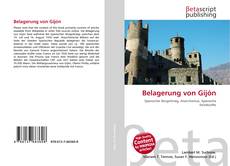 Belagerung von Gijón kitap kapağı