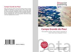 Buchcover von Campo Grande do Piauí