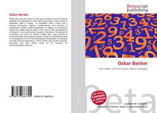 Couverture de Oskar Becker