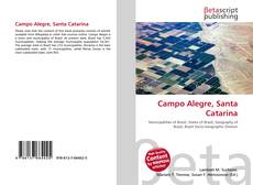 Campo Alegre, Santa Catarina kitap kapağı