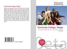 Copertina di University College, Otago