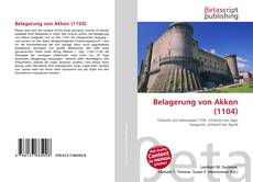 Обложка Belagerung von Akkon (1104)