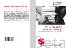 Buchcover von University Center (Mercer University)