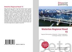 Buchcover von Waterloo Regional Road 15