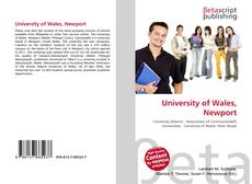 University of Wales, Newport kitap kapağı