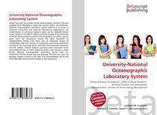 Buchcover von University-National Oceanographic Laboratory System