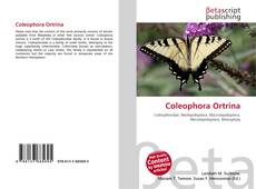 Buchcover von Coleophora Ortrina