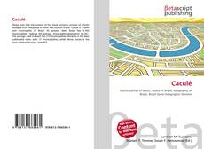 Buchcover von Caculé
