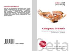 Buchcover von Coleophora Ordinaria