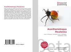 Обложка Acanthometropus Pecatonica