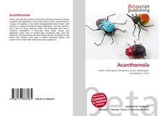 Обложка Acanthomola