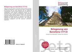 Copertina di Belagerung von Barcelona (1713)