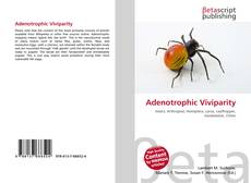 Copertina di Adenotrophic Viviparity