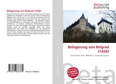 Portada del libro de Belagerung von Belgrad (1456)