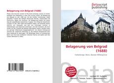 Copertina di Belagerung von Belgrad (1688)