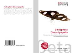 Portada del libro de Coleophora Obscuripalpella