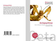 Portada del libro de Arctopsychinae