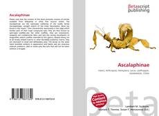 Portada del libro de Ascalaphinae