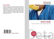 Couverture de Osler's Node