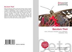 Copertina di Baculum Thaii