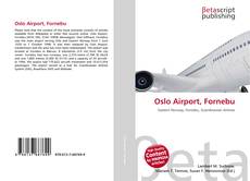 Portada del libro de Oslo Airport, Fornebu