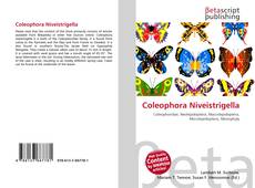 Portada del libro de Coleophora Niveistrigella