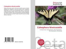 Portada del libro de Coleophora Niveicostella
