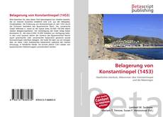 Buchcover von Belagerung von Konstantinopel (1453)