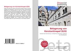Portada del libro de Belagerung von Konstantinopel (626)