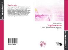 Buchcover von Gigantoraptor