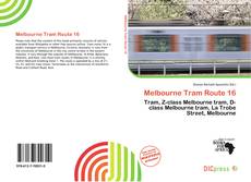 Buchcover von Melbourne Tram Route 16