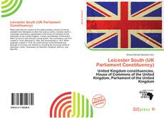 Portada del libro de Leicester South (UK Parliament Constituency)