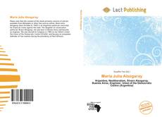 Buchcover von María Julia Alsogaray