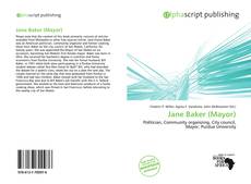 Borítókép a  Jane Baker (Mayor) - hoz