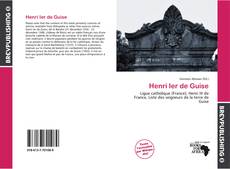 Buchcover von Henri Ier de Guise