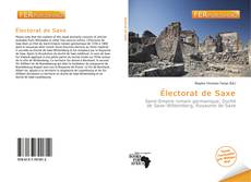 Bookcover of Électorat de Saxe