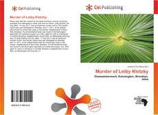 Bookcover of Murder of Leiby Kletzky