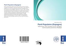 Bookcover of Parti Populaire (Espagne)