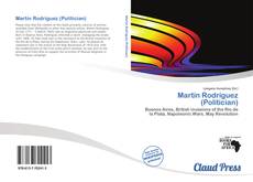 Bookcover of Martín Rodríguez (Politician)