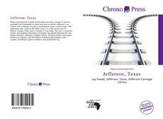 Portada del libro de Jefferson, Texas