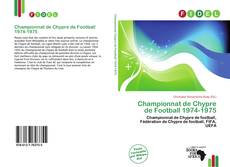 Bookcover of Championnat de Chypre de Football 1974-1975